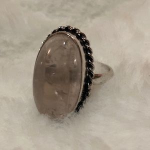 Rose Quartz ring